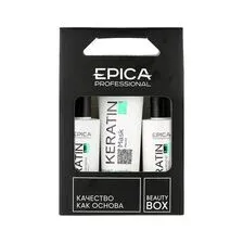 Подарочный набор "Keratin Pro" (шампунь, кондиционер, маска для волос)
