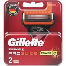 Кассета для бритвы GILLETTE Fusion ProGlige Power, 2 шт.