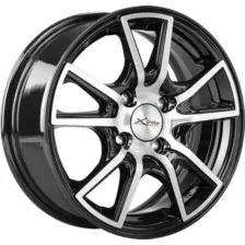 Литой диск X'trike X-104 14x6" 5x114.3мм DIA 67.1мм ET 38мм BKFP
