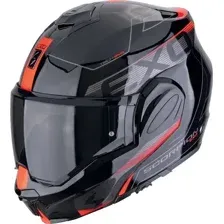 Мотошлем Scorpion Exo Exo-Tech Evo Traveller (р. M, черный/красный)