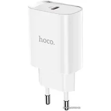 Сетевое зарядное Hoco N14 (белый)