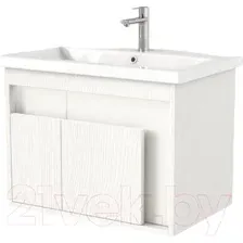 Дабер Тумба под умывальник 016 Cersanit Como 70 Т16.7C.0.5_light (с подсветкой, белый древесный)