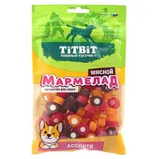 Лакомство для собак TiTBiT Мармелад мясной с индейкой / 26205 (120г)