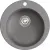 Мойка кухонная Mixline ML-GM13 551896 (графитовый)