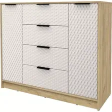 Тумба Интерлиния Концепт КТ-Т120 Техно (дуб золотой/кашемир)