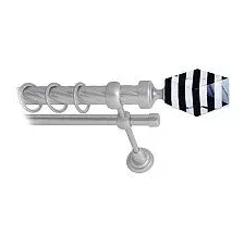 Карниз для штор Lm Decor Даймонд 135 2р витой 25/16мм (сатин, 3м)