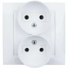 Розетка Simon 1590457-030 (белый)