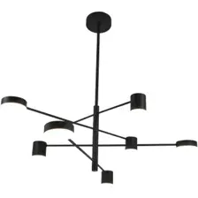 Подвесная люстра Mirastyle Диод XL-21016/4+4 BK