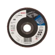 ЛЕПЕСТКОВЫЙ ШЛИФКРУГ 125мм K40 угл. Best for Metal 2608606922 BOSCH