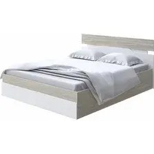 Кровать PROxSON Milton с ПМ 120x200 (ясень шимо светлый/белый)