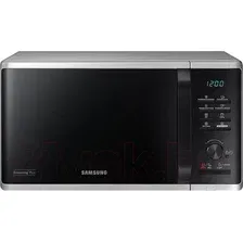 Микроволновая печь Samsung MG23K3515AS/BW (серебристый/черный)