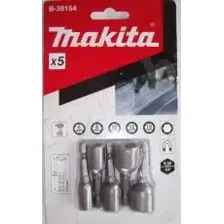B39154 Набор головок торцовых магнитных 5шт MAKITA