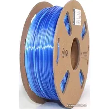Филамент Gembird PLA Silk 1.75 мм 1000 г (холодный синий)