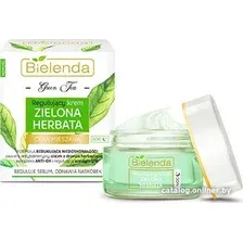Крем для лица Bielenda Крем для лица Green tea Регулирующий ночной для проблемной кожи 50 мл