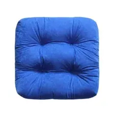 Подушка для сиденья MATEX VELOURS. Размер 40x40 Цвет Синий