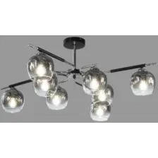 Люстра Aitin-Pro НПБ 02-8x60-105 / K312/8 (черный/хром)