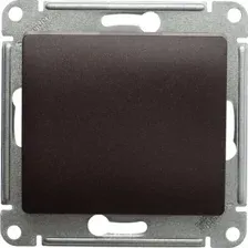 Выключатель Schneider Electric Glossa GSL000811 (шоколад)