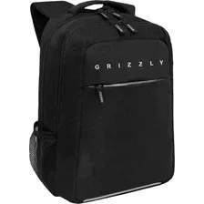 Школьный рюкзак Grizzly RB-556-1 (черный/белый)