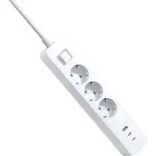 Удлинитель Xiaomi Power Strip 20W XMCXB01EU, BHR07UKEU, белый