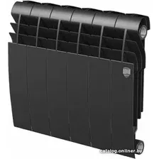 Биметаллический радиатор Royal Thermo Biliner 350 (Noir Sable, 3 секции)