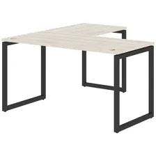 Стол угловой Xten-Q XQCT 1415 Black (R), сосна эдмонт