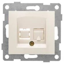 Розетка телефонная Gusi Electric Bravo С10Т1-003