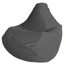 Кресло-мешок Flagman Груша Мега XXXL Г3.5-397 Simple 33 Steel