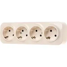 Розетка Leiden Electric Bailly 806029 (бежевый)