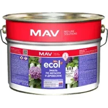 Эмаль MAV Ecol ПФ-115 11 кг (голубой)