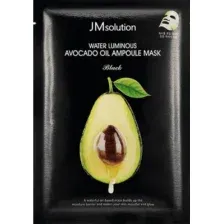 Маска для лица тканевая JMsolution Питательная укрепляющая Water Luminous Avocado Oil Ampoule (35мл)