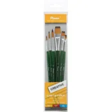 Набор кистей Pinax Creative line 239996 (6 шт, синтетика)
