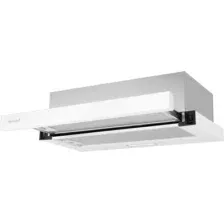 Вытяжка телескопическая Weissgauff TEL 600 2M (White Glass)