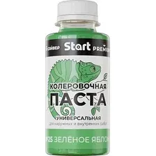 Колеровочная паста Сайвер Start Premium  Х25 (100мл, зеленое яблоко)