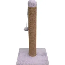 Когтеточка Кот и Пес Столбик №3 КС80Д (серый)