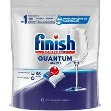 Таблетки для посудомоечной машины Finish Powerball Quantum (36 шт)