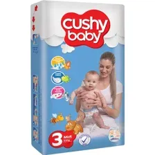 Подгузники Cushy Baby Midi 4-9 кг (70 шт)