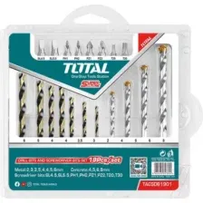 Набор сверл TOTAL TACSDB1901 (19шт)