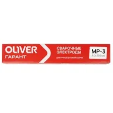 NO BRAND 4814380003812 Электроды OLIVER АНО-36 (МР-3) ГАРАНТ-3,0 мм (упак. 2,5кг)