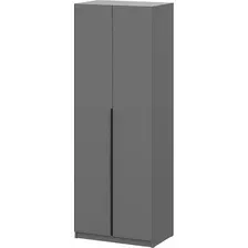 Шкаф NN Мебель ШК 5 (1600) графит серый