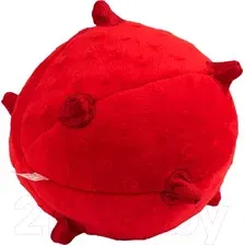 Игрушка для собак Playology Puppy Sensory Ball / P33340 (с ароматом говядины, красный)