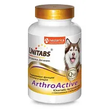 Neoterica Unitabs ArthroActive с Q10 для собак 100 таб