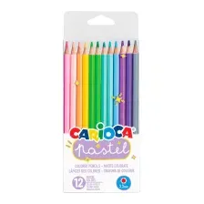 Набор цветных карандашей Carioca Pastel / 43034 (12цв)