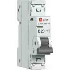Выключатель автоматический EKF PROxima ВА 47-63N / M636120C