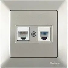 Розетка компьютерная Mutlusan Daria 2120 139 0183