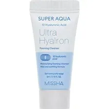 Пенка для умывания "Super Aqua Hyalron Foam Cleanser" (5 мл)