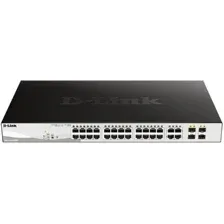 Управляемый коммутатор 2-го уровня D-Link DGS-1210-28MP/FL1A