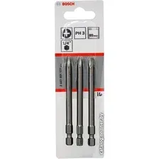 Набор бит Bosch 2607001537 (3 предмета)