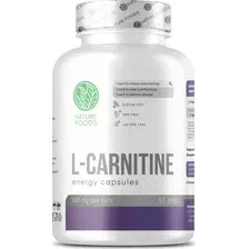 L-карнитин Nature Foods L-Carnitine 500mg