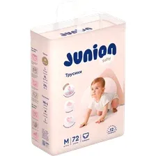 Трусики-подгузники Junion Softy M 6-11кг SQPM72 (72 шт)