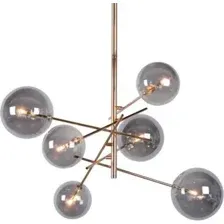 Люстра AksHome Bubble 6xG9 (дымчатый)